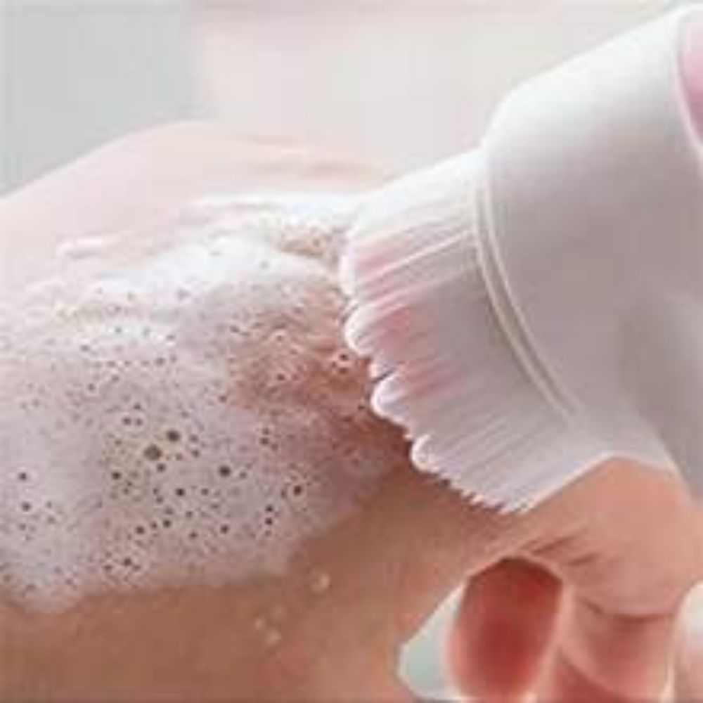 Easy-Clean Pet Paw Brush – Groom & Massage