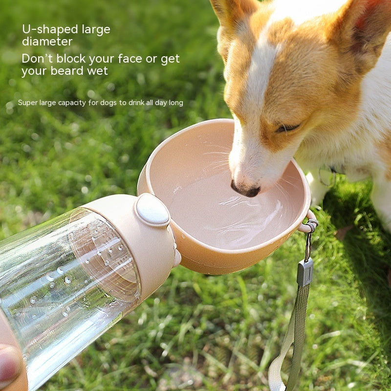 Portable Pet Water & Food Bottle – Travel Friendly