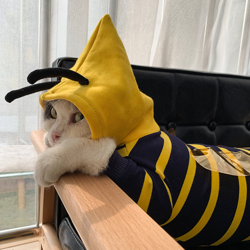Bee Costume Pet Jacket – Cozy & Cute