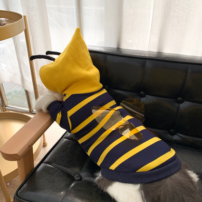 Bee Costume Pet Jacket – Cozy & Cute