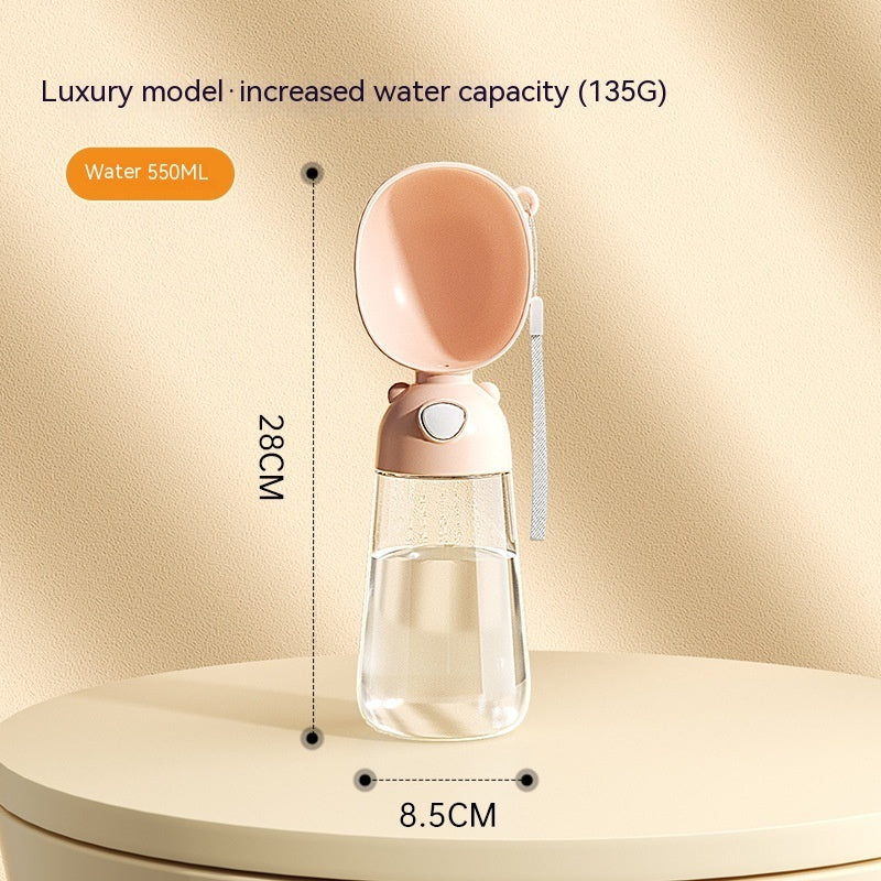 Portable Pet Water & Food Bottle – Travel Friendly