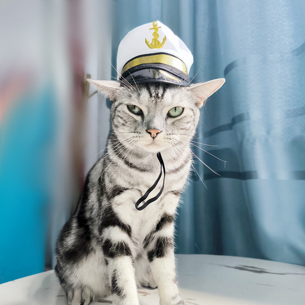 Pet Headgear Cute Dog Teddy Dress Up SUNFLOWER Cat Headdress Wig Cat Headgear Hat