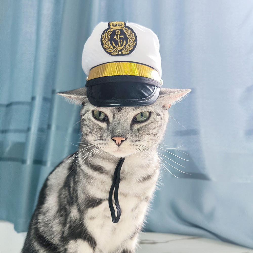 Pet Headgear Cute Dog Teddy Dress Up SUNFLOWER Cat Headdress Wig Cat Headgear Hat