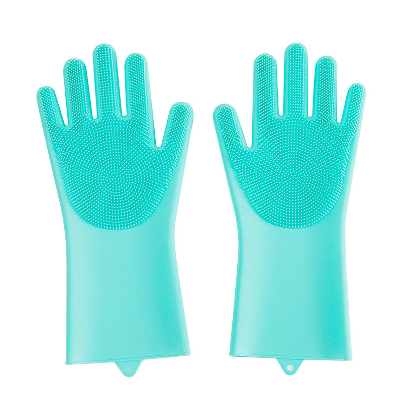 Silicone Pet Grooming Glove – Brush & Massage