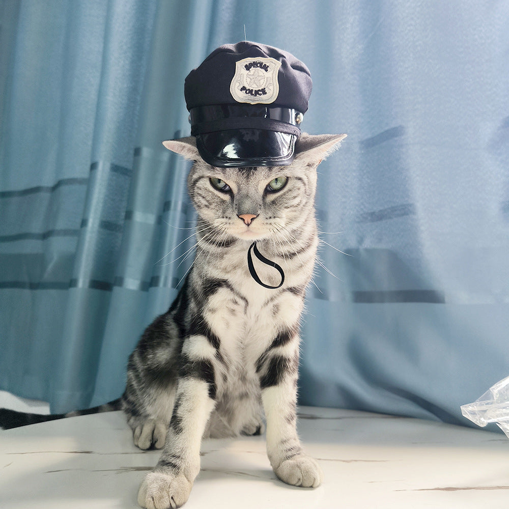 Pet Headgear Cute Dog Teddy Dress Up SUNFLOWER Cat Headdress Wig Cat Headgear Hat