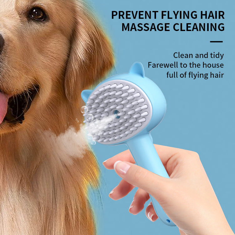 Multifunctional Pet Grooming Brush with Mist
