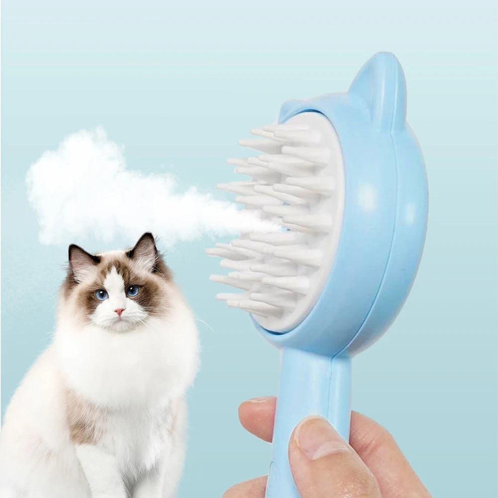 Multifunctional Pet Grooming Brush with Mist